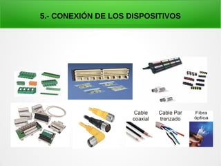 5.- CONEXIÓN DE LOS DISPOSITIVOS
 