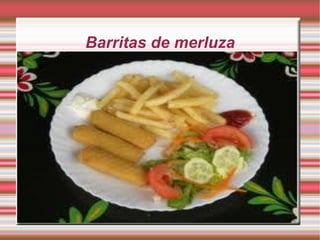 Barritas de merluza