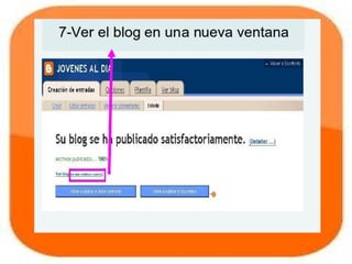 Tutorial sobre Blog