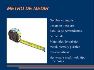 Familia de herramientas
