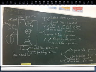 2 - Ya en clase, vamos a poner en común los
     resultados de nuestras mediciones.
 