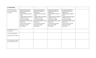 Media Information and Literacy DLL Week 1-9 from Q1-Q2 | DOCX