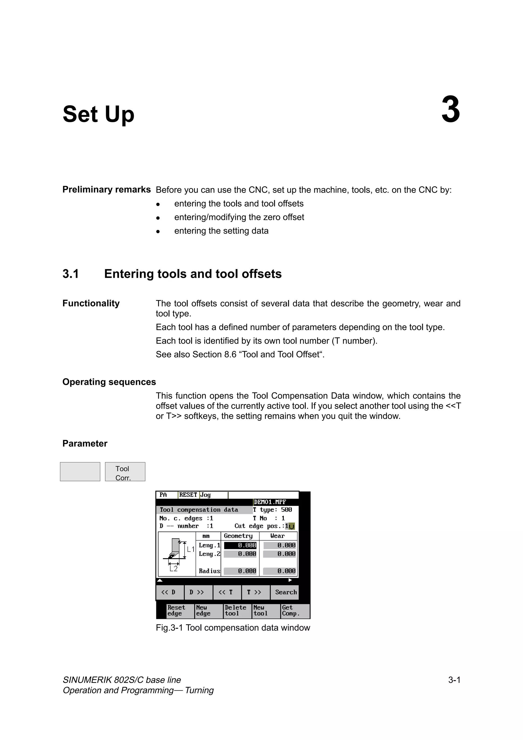 Sinumerik 802 s c base line turning operation programming | PDF