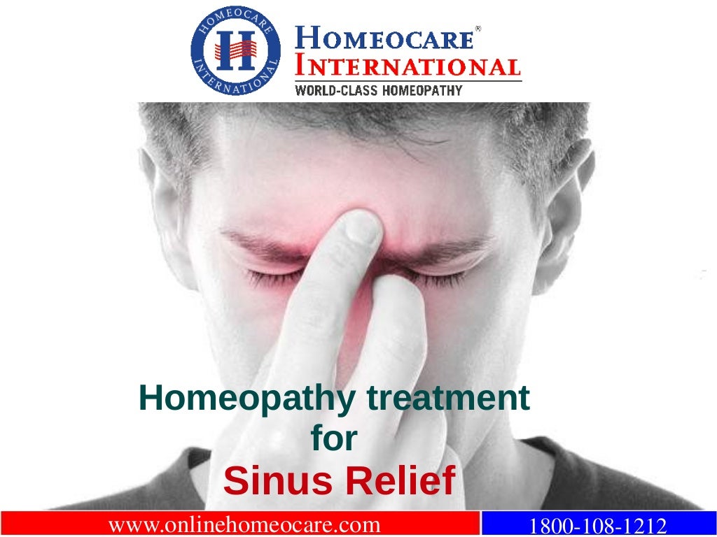 Sinus Cure through Homeopathic Remedies