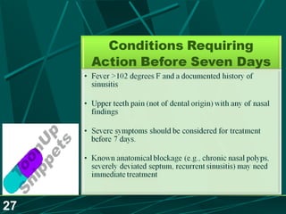 Sinusitis.. Dr.Prashant Modi