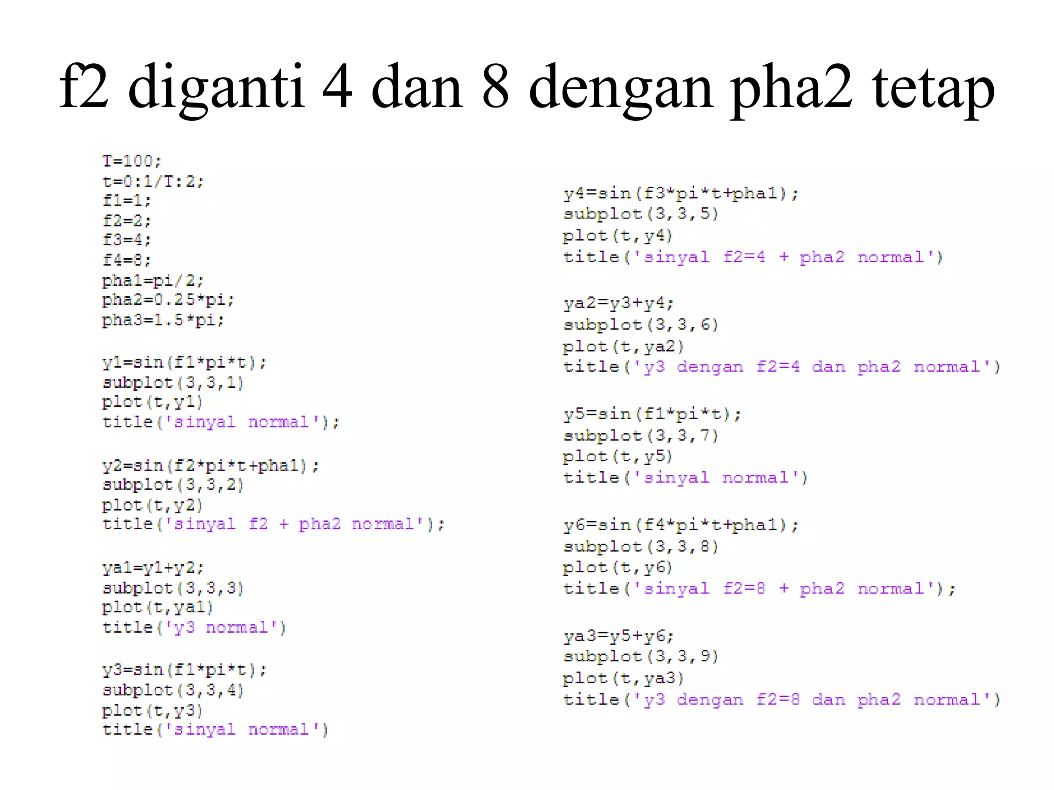 f2 diganti 4 dan 8 dengan pha2 tetap
 