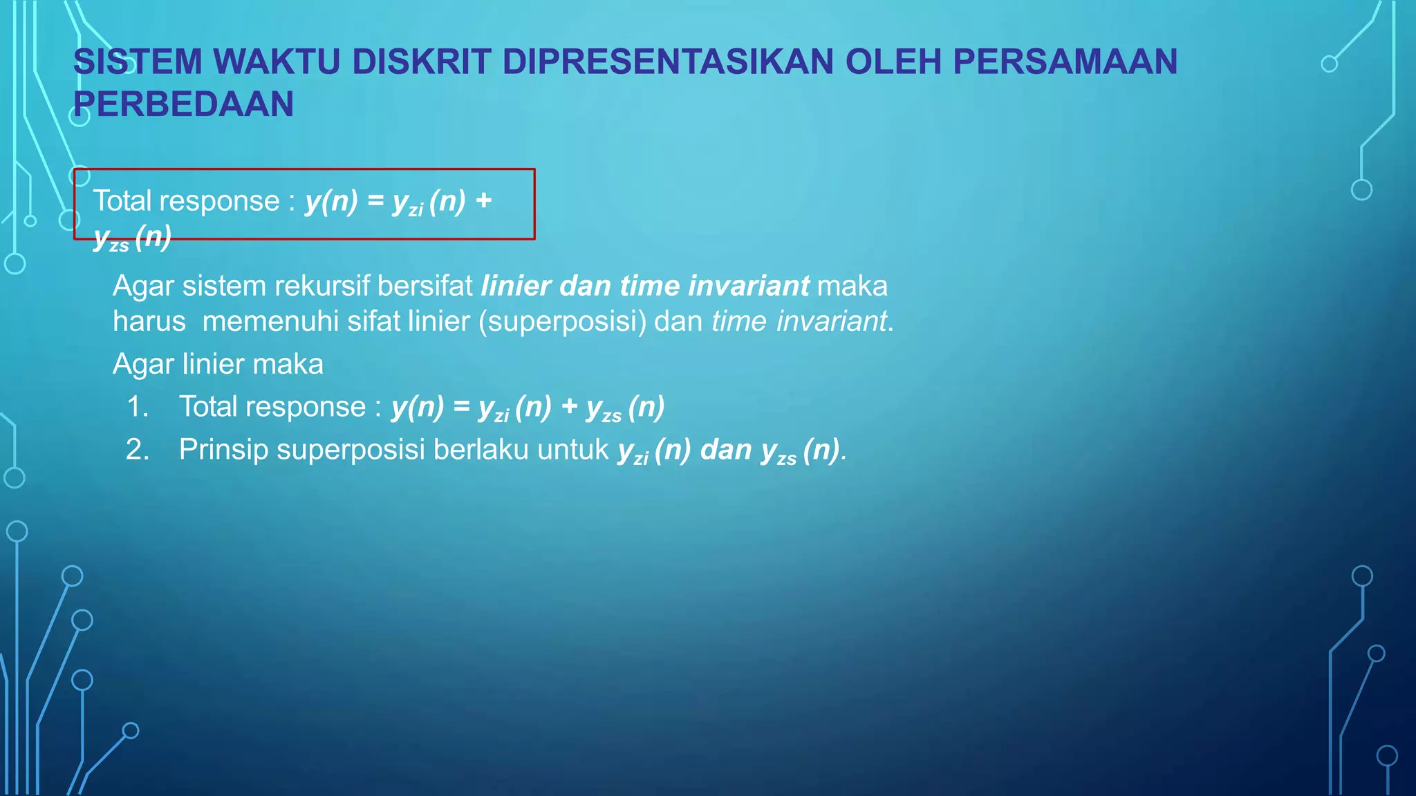 Sinyal dan Sistem diskrit Dalam Kawasan waktu.pptx