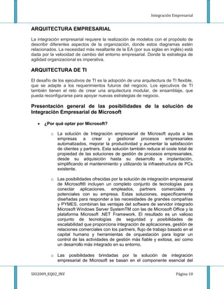 Sio2009 Eq02 Inv Integracion Empresarial