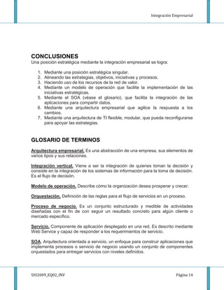 Sio2009 Eq02 Inv Integracion Empresarial