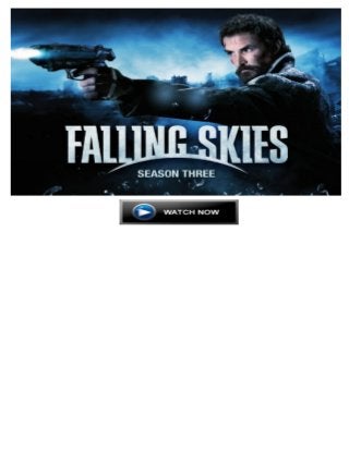 Falling Skies Season 3 Episode 1 & Ep 2 Online s3e1 Premiere
