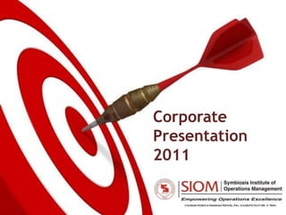 Corporate
Presentation
2011
 