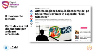 Il movimento
laterale.
Parto da casa del
dipendente per
arrivare
all’azienda
 