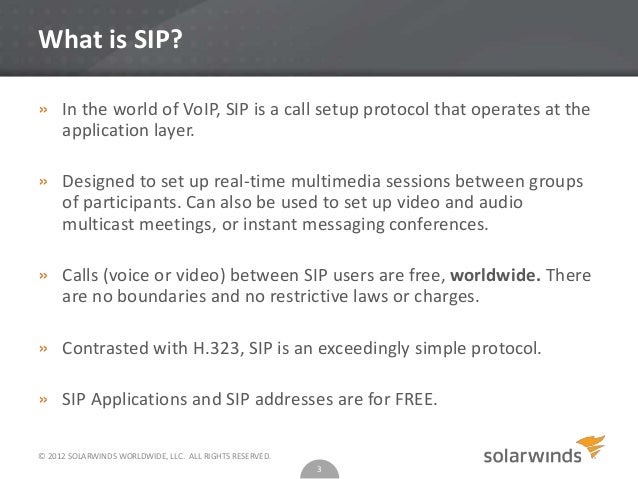 Introduction Into Sip Protocol Introduction Into Sip Protocol