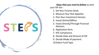 Sip(systematic investment plan) | PPTX