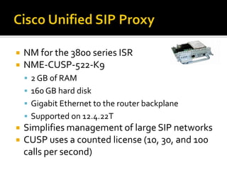 SIMPLE - SIP for presence and IM. 