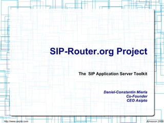 SIP Router Project | PPT