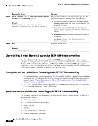 SIP-to-SIP Connections on a Cisco Unified Border Element | PDF