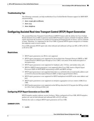 SIP-to-SIP Connections on a Cisco Unified Border Element | PDF