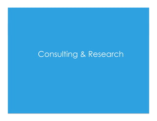 Consulting & Research




      sinotechgroup.com.cn
 