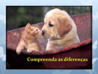 Compreenda as diferenças 
 