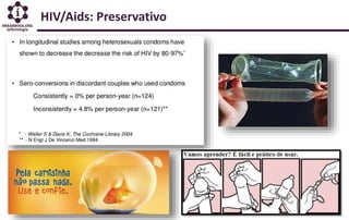 HIV/Aids: Preservativo
 