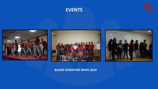 EVENTS
BLOOD DONATION DRIVE 2019
 