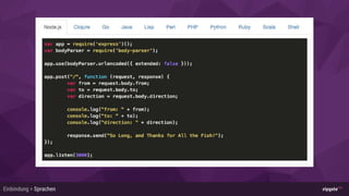 Kategorie > ÜberschriftEinbindung > Sprachen
 