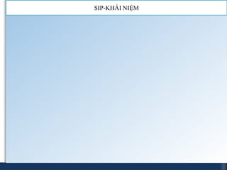 SIP-KHÁI NIỆM
 