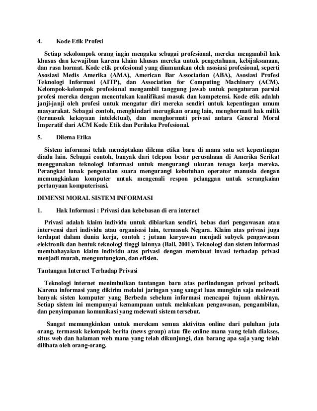 Contoh Objek Etika