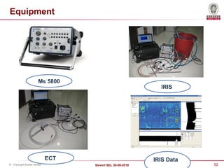 52
Sievert SEL 30-08-2018
© - Copyright Bureau Veritas
Equipment
Ms 5800
IRIS
ECT IRIS Data
 