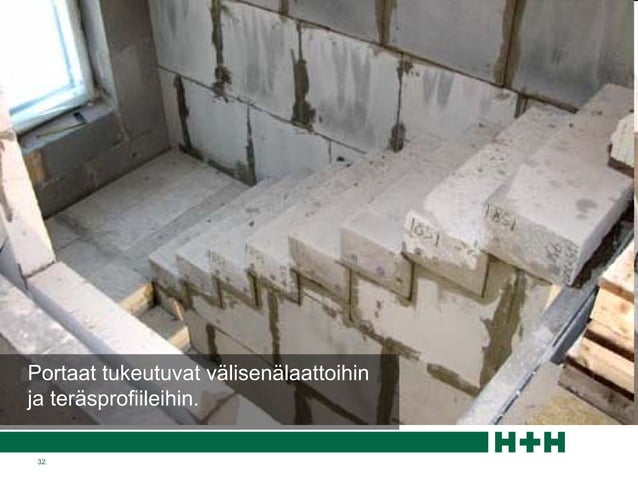 Siporex Portaiden Rakentaminen | PPT