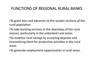 Functions Rural Banks Presentation on Uttarakhand Gramin Bank | PPTX