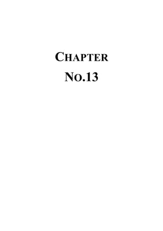 CHAPTER
NO.13
 