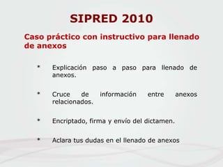 Si Pred Example SIPRED | PPSX