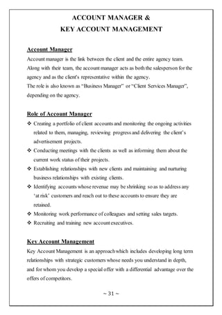 Study of Account Management Process | PDF