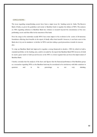 bandhan bank research report pdf