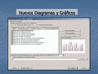 Nuevos Diagramas y Gráficos
 