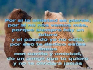 Si + presente de indicativo