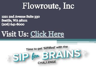 SIP Provider - Flowroute, Inc (206) 641-8000