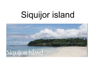 Siquijor island 
