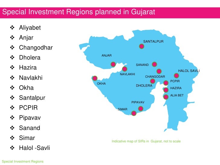 Special Investment Regions (SIR) in Gujarat
