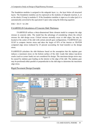 A Comparative Analysis on Design of Rigid Runway Pavements | PDF