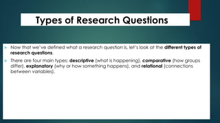 Difference between Research Question and Hypothesis | PDF