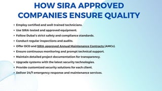 SIRA Approved ELV Systems Protecting Your Business with Advanced ...