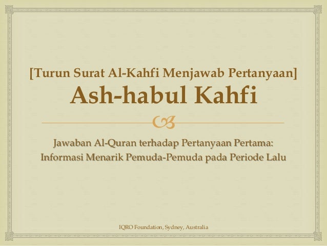 Sirah Nabawiyah 47 Quraisy dan Pertanyaan Yahudi (Bag.1)
