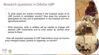 Livestock research for livelihoods: The case of LMPs