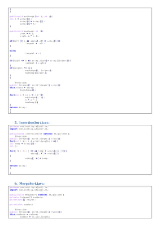Siralama algoritmalari ileri algoritma analizi | PDF