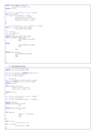Siralama algoritmalari ileri algoritma analizi | PDF