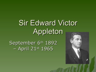 Sir edward victor_appleton