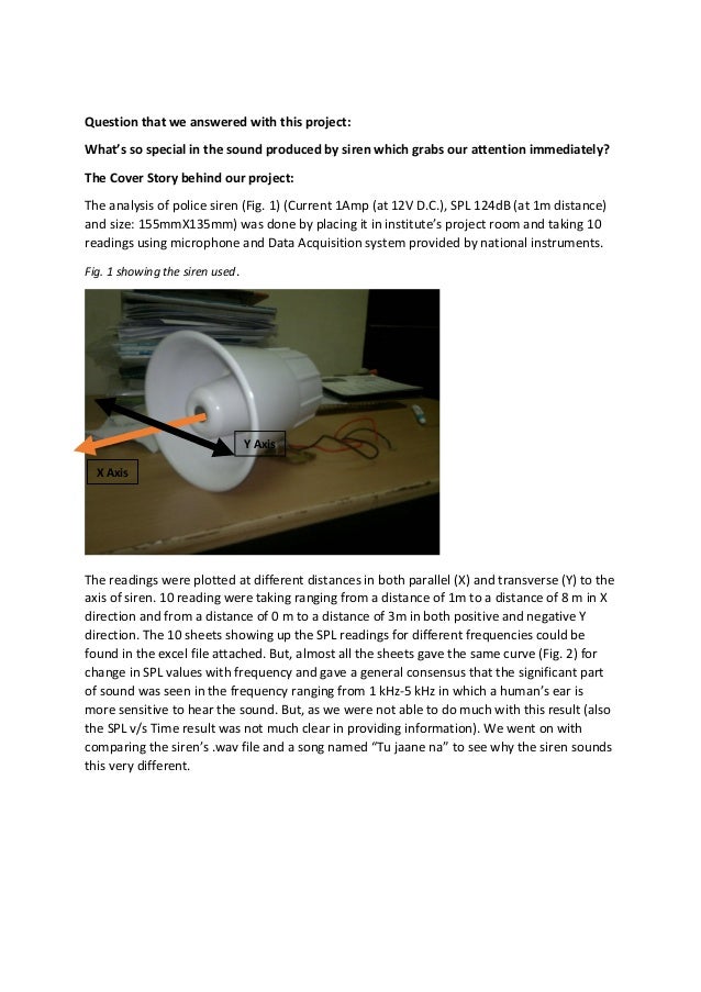 Why Siren sounds the way it dioes?